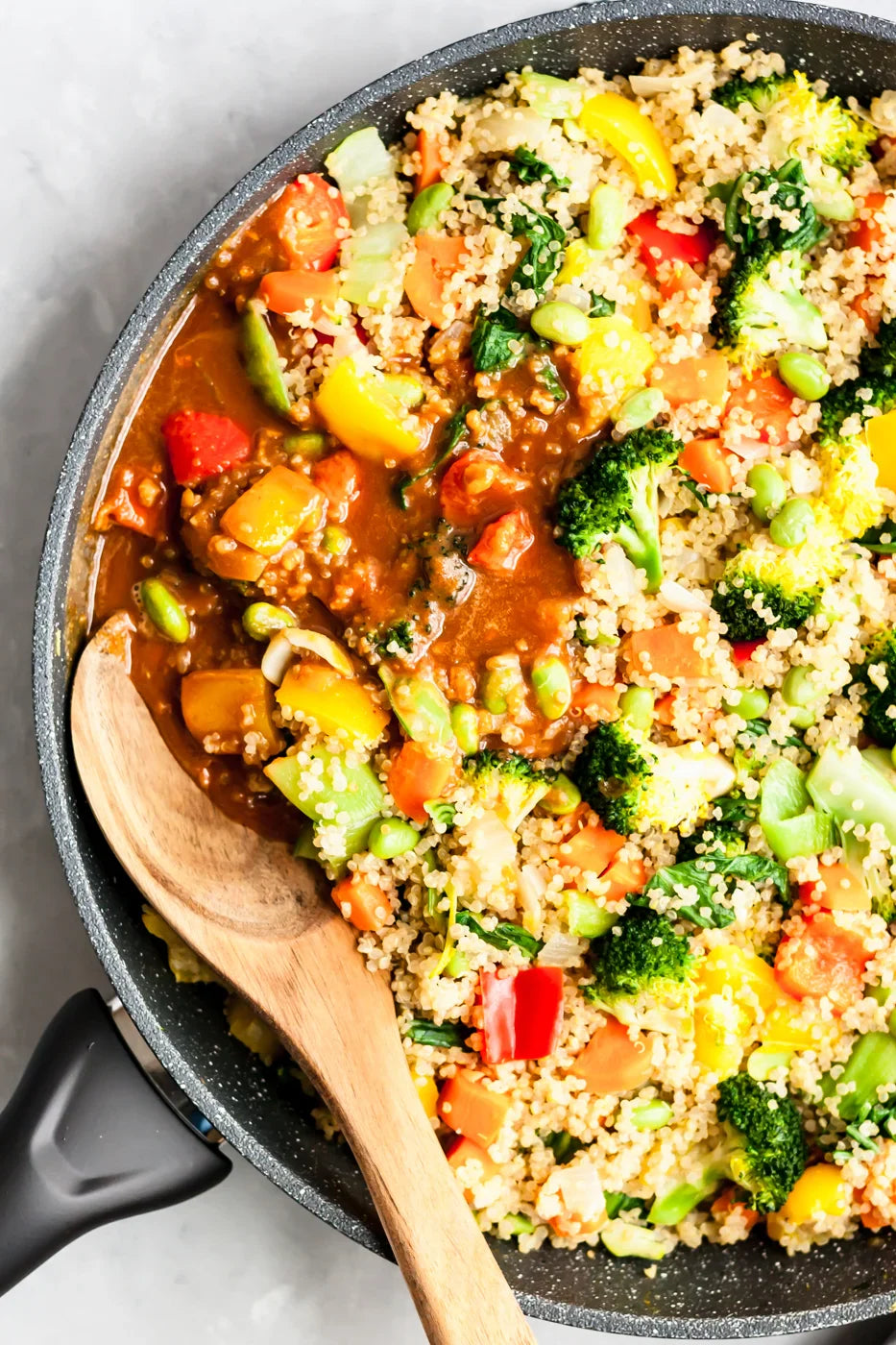 Bio Quinoa and Vegetable Stir-Fry