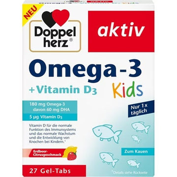 Doppelherz Omega-3 + D3 Kids