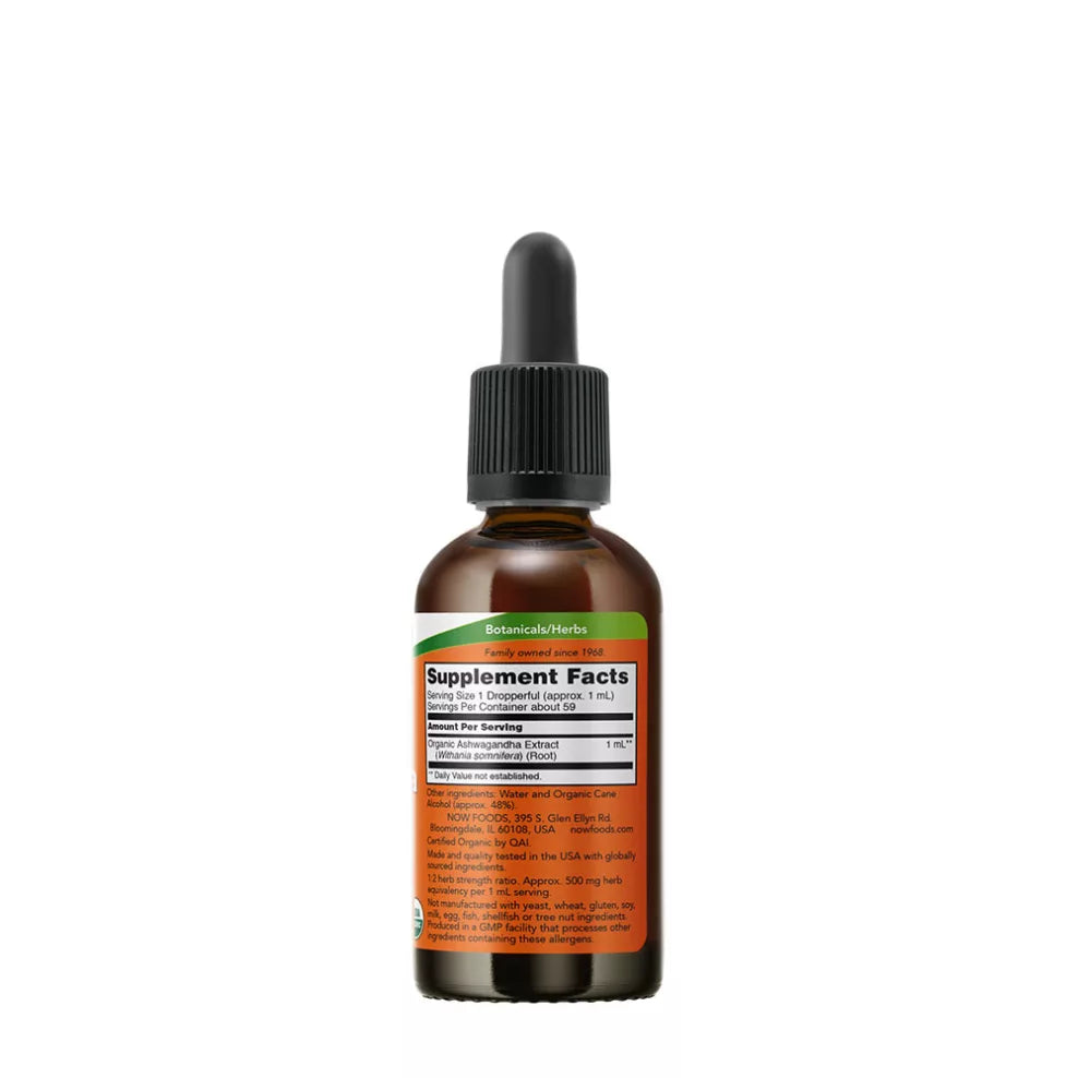 Ashwagandha Extract Liquid, Organic (59 ml)