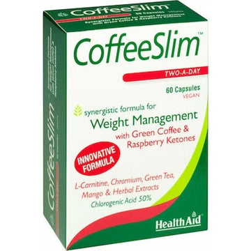 Health Aid Coffee Dietary Supplement- 60 Capsules