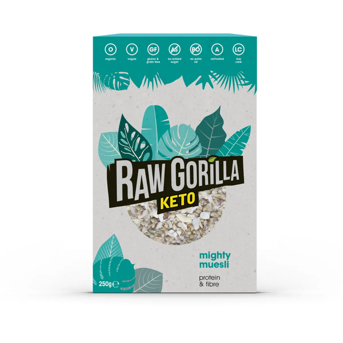 Raw Gorilla Keto Mighty Muesli (250g) 