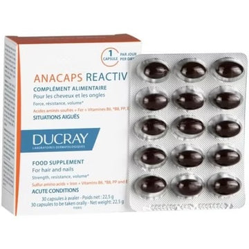 ANACAPS REACTIV Dietary Supplement 30 Capsules