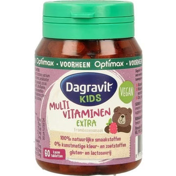 Dagravit Kids Extra Multivitamin Raspberry - Essential Vitamins For Children