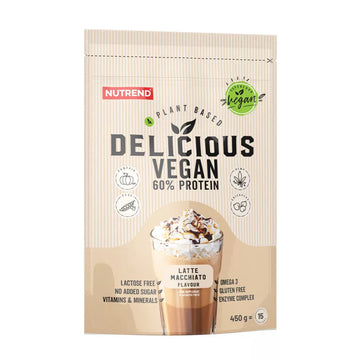 Delicious Vegan Protein (450 g, Latte Macchiato)