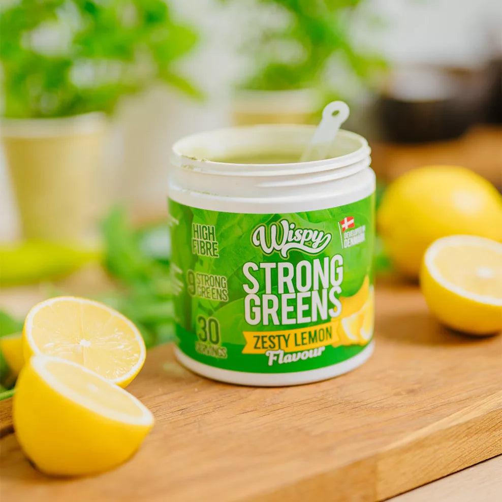 Wispy Strong Greens (300 g, пикантен лимон)